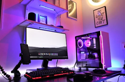 Andra7207 Computer - PC Desktop Setup Workspace